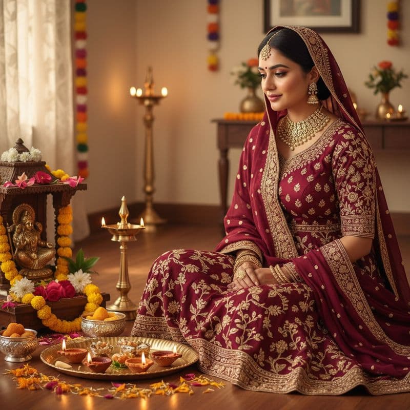 Diwali styling look 1