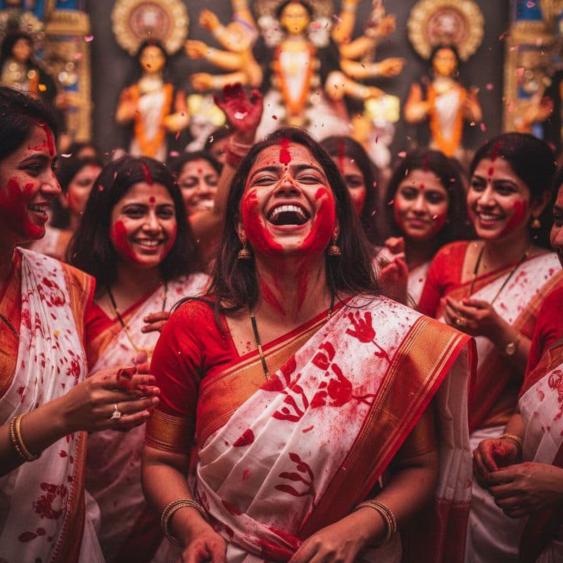 Durga Puja styling look 4