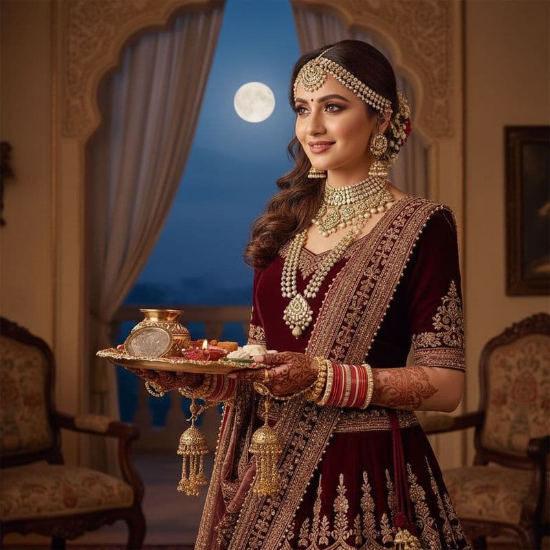 Karwa Chauth styling by Divas Club