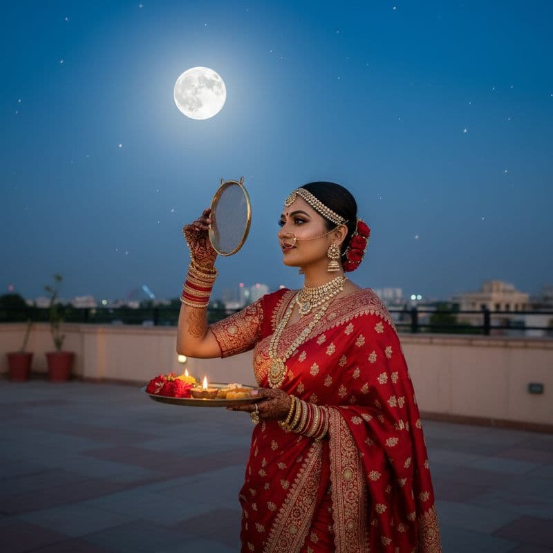Karwa Chauth styling look 4