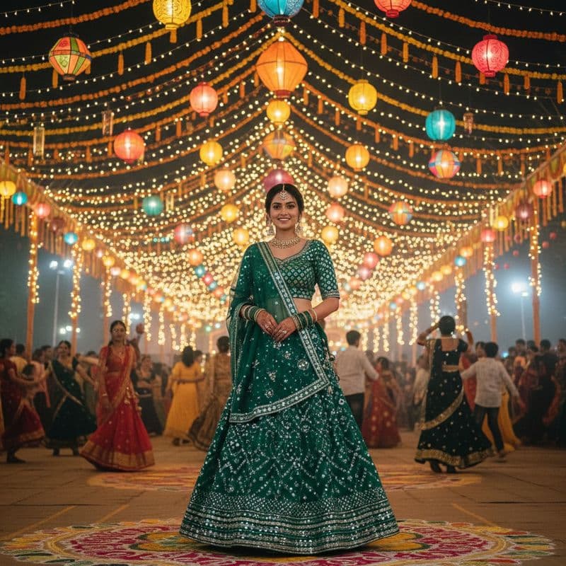 Navratri styling look 4