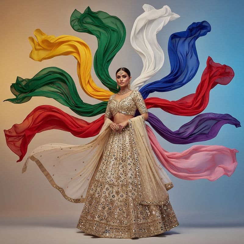 Navratri styling look 2