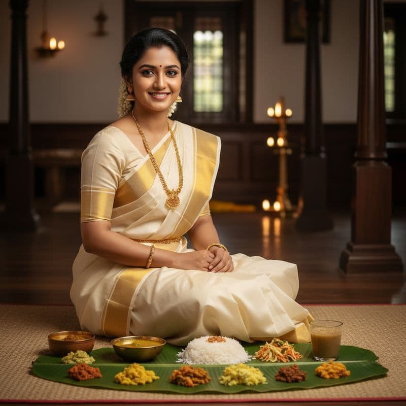 Onam styling look 3