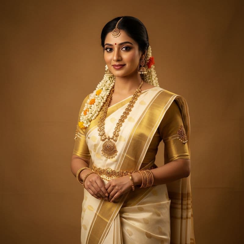Onam styling look 4
