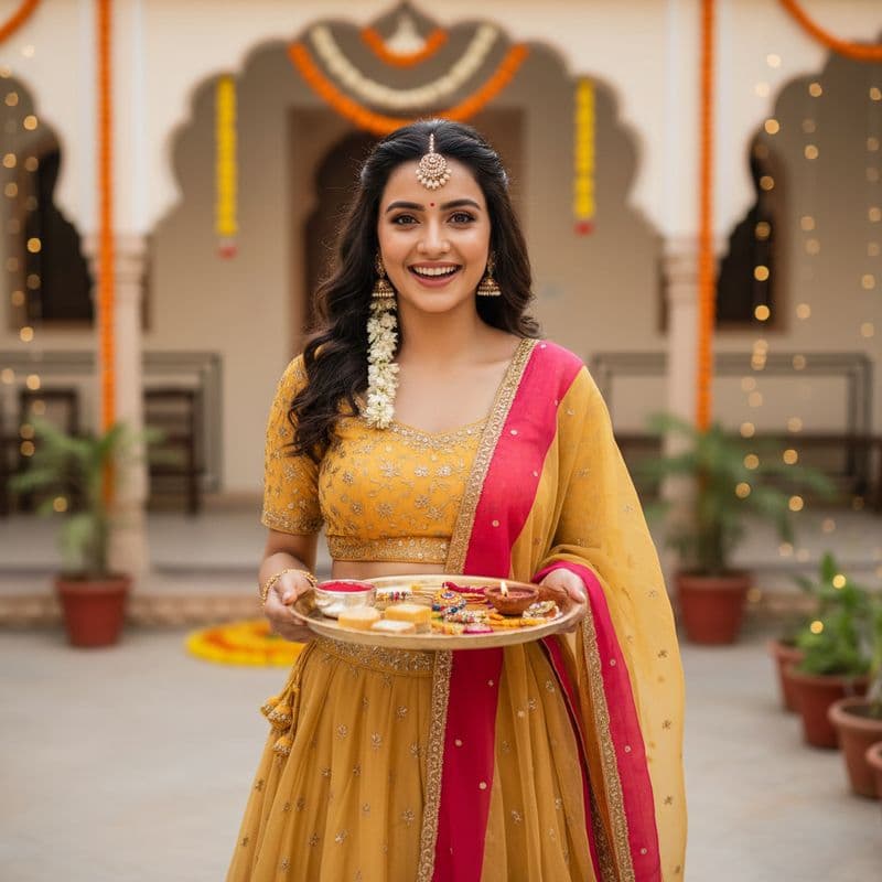 Raksha Bandhan styling look 2