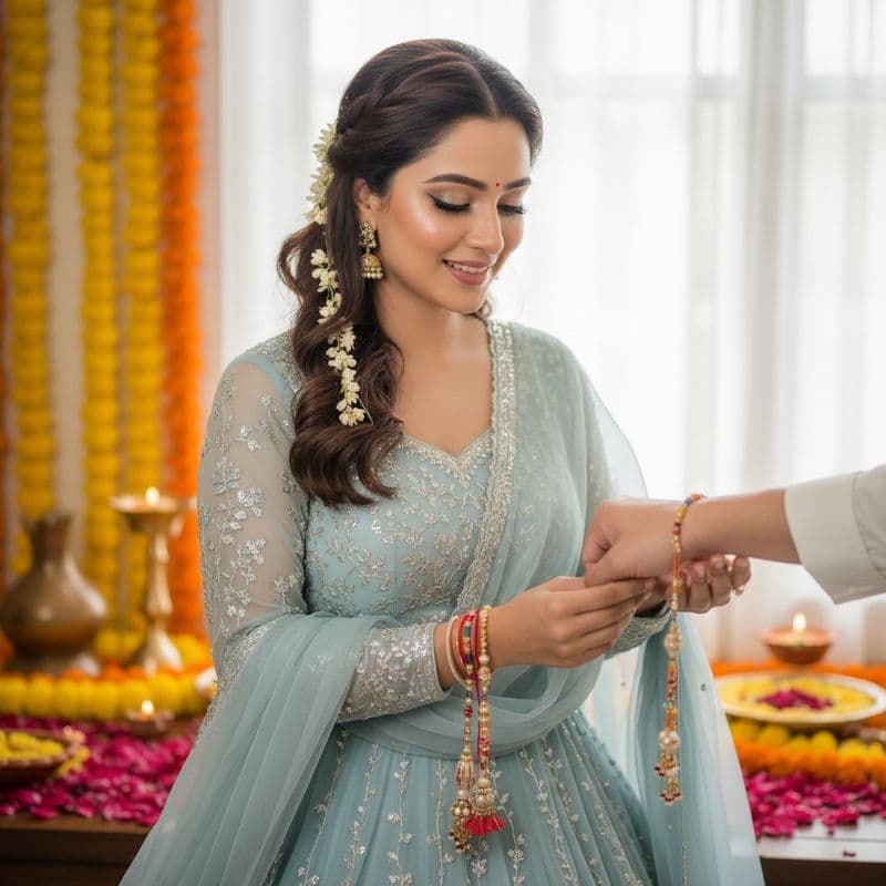 Raksha Bandhan styling look 4