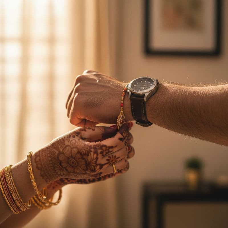 Raksha Bandhan styling look 1